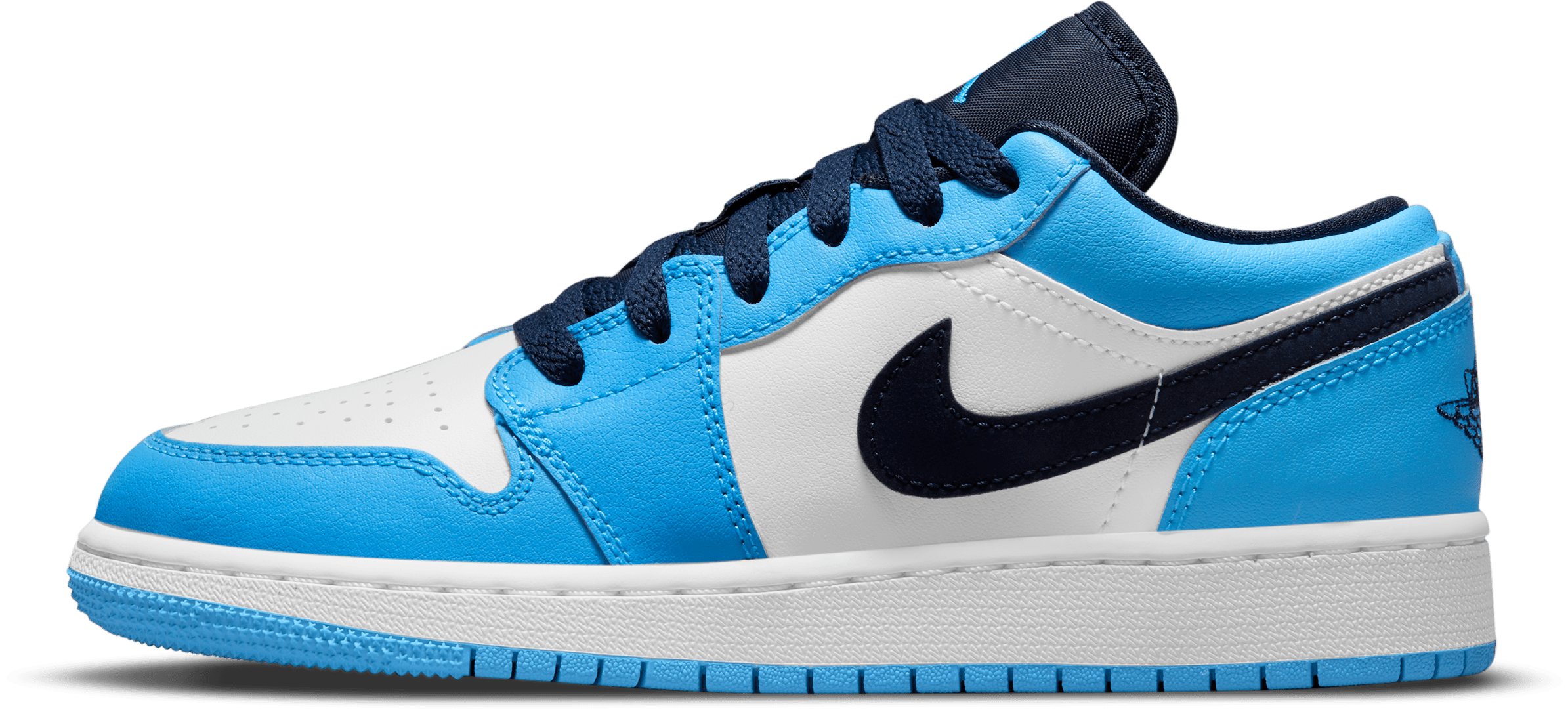 Air Jordan 1 Low GS "Dark Powder Blue"