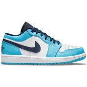 Air Jordan 1 Low Dark Powder Blue UNC (GS)