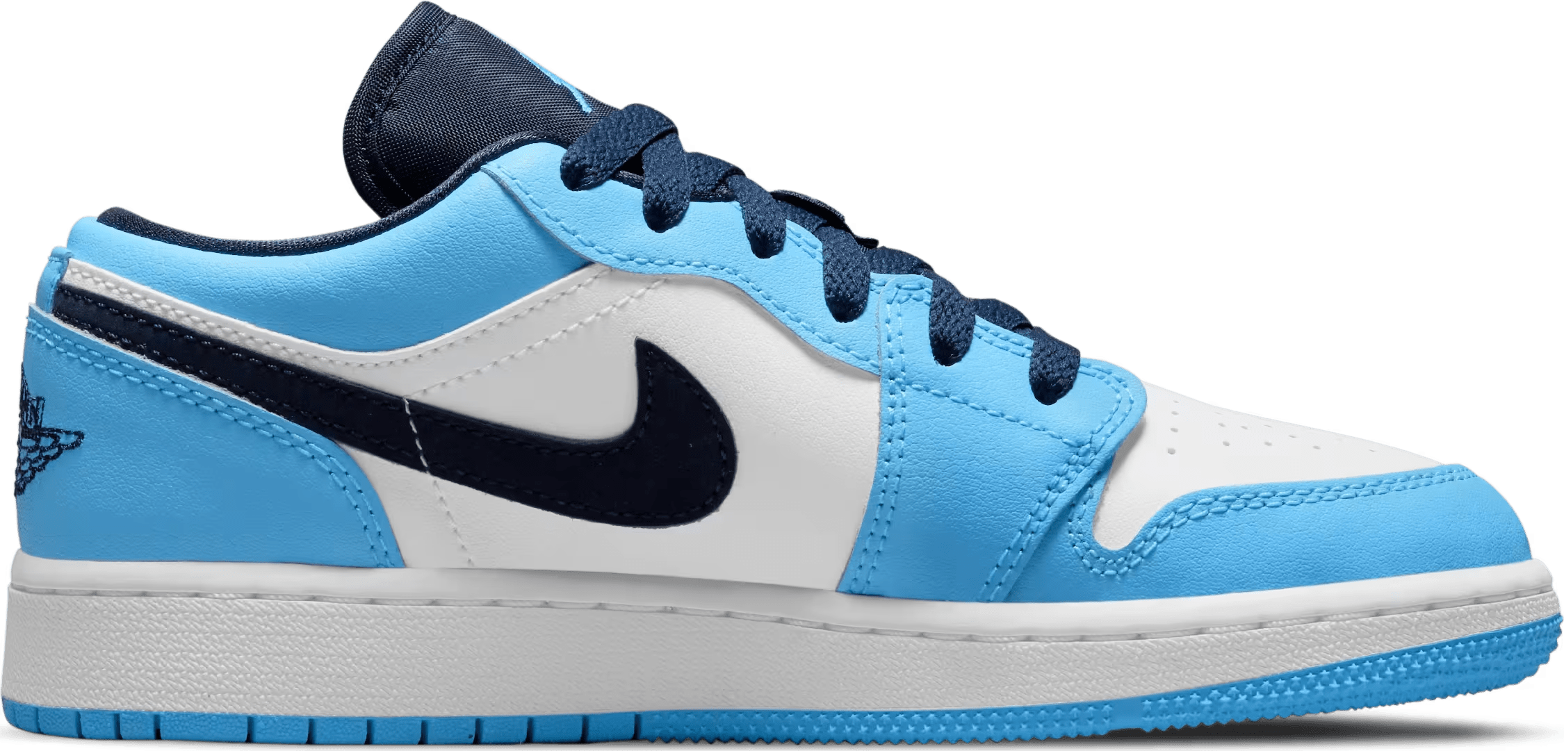 Air Jordan 1 Low GS "Dark Powder Blue"
