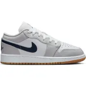 Air Jordan 1 Low GS "Grey Midnight Navy"