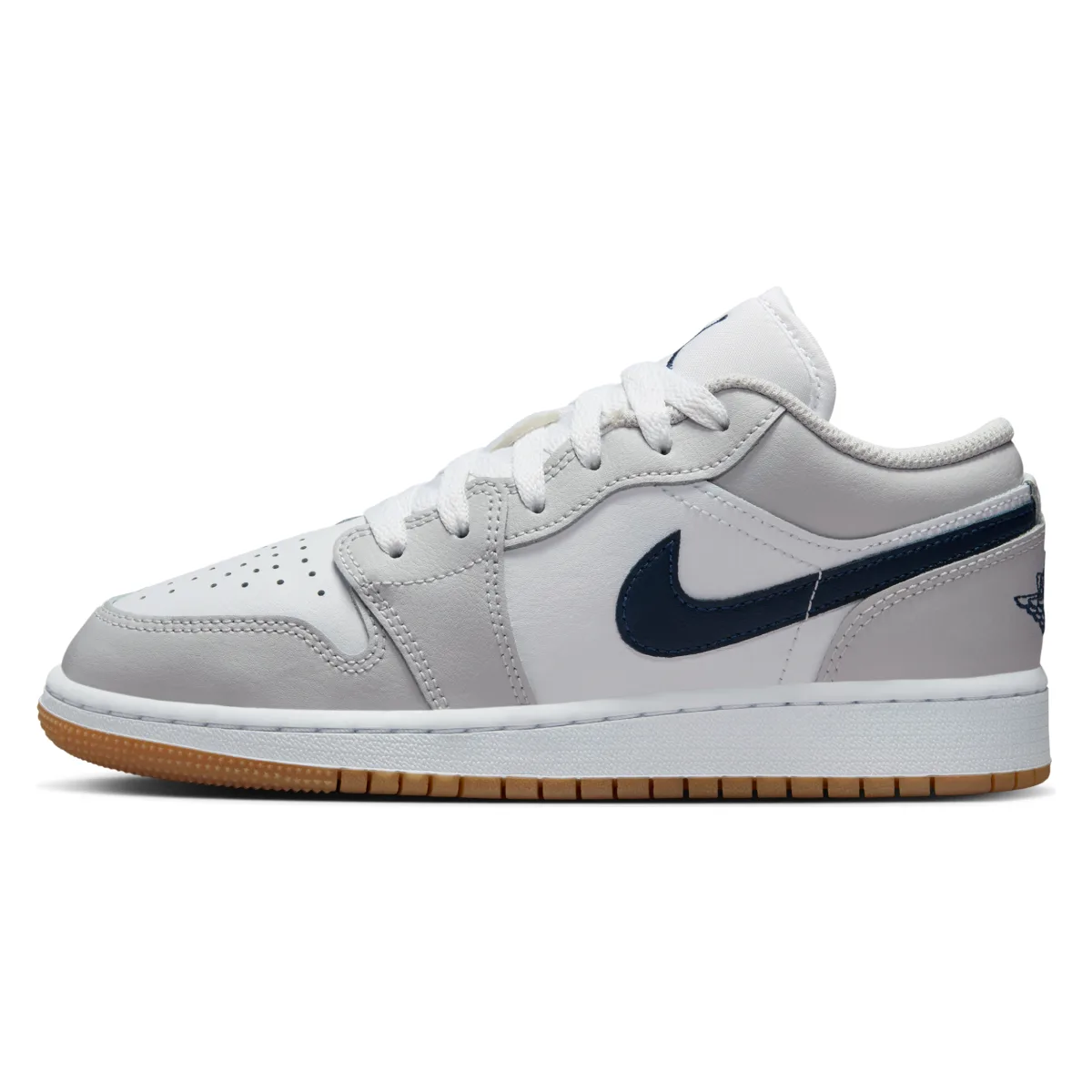 Air Jordan 1 Low GS "Grey Midnight Navy"