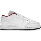 Air Jordan 1 Low GS White Red