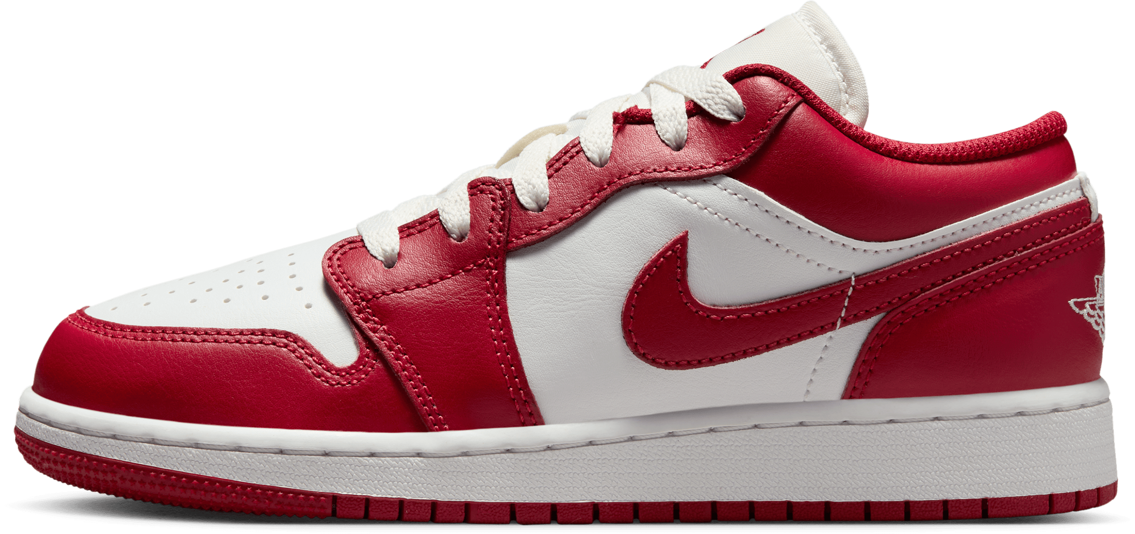 Air Jordan 1 Low GS "White Varsity Red"