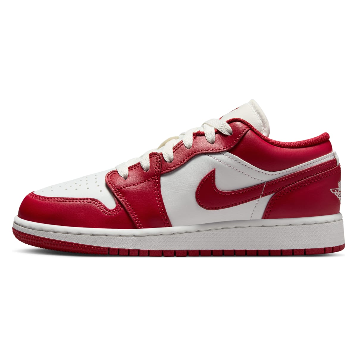 Air Jordan 1 Low GS "White Varsity Red"