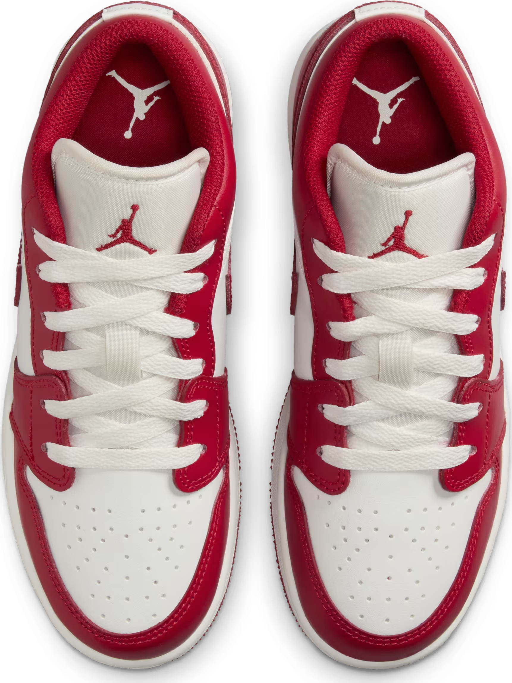 Air Jordan 1 Low GS "White Varsity Red"