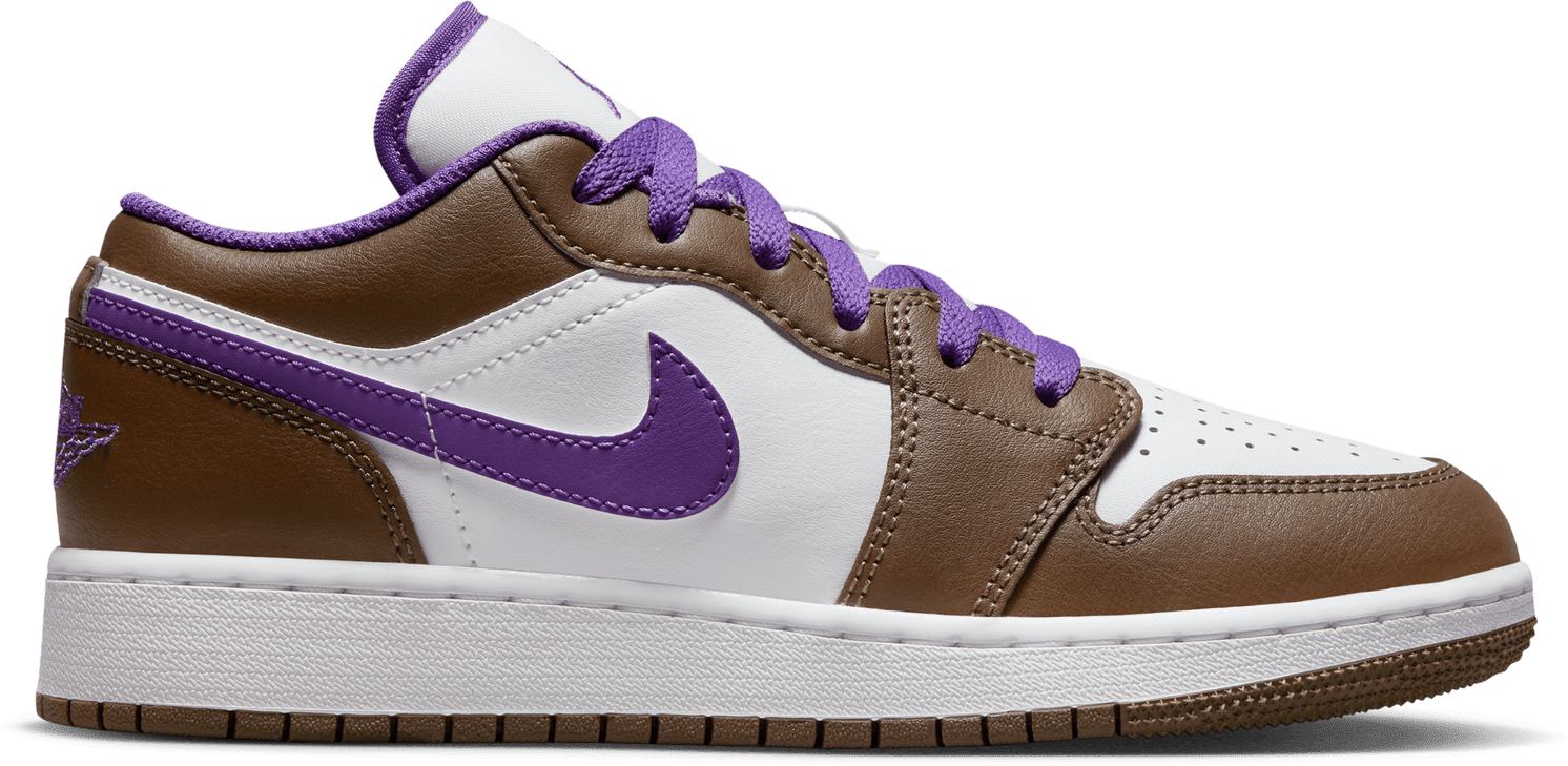 Jordan 1 Low Purple Mocha GS 553560 215