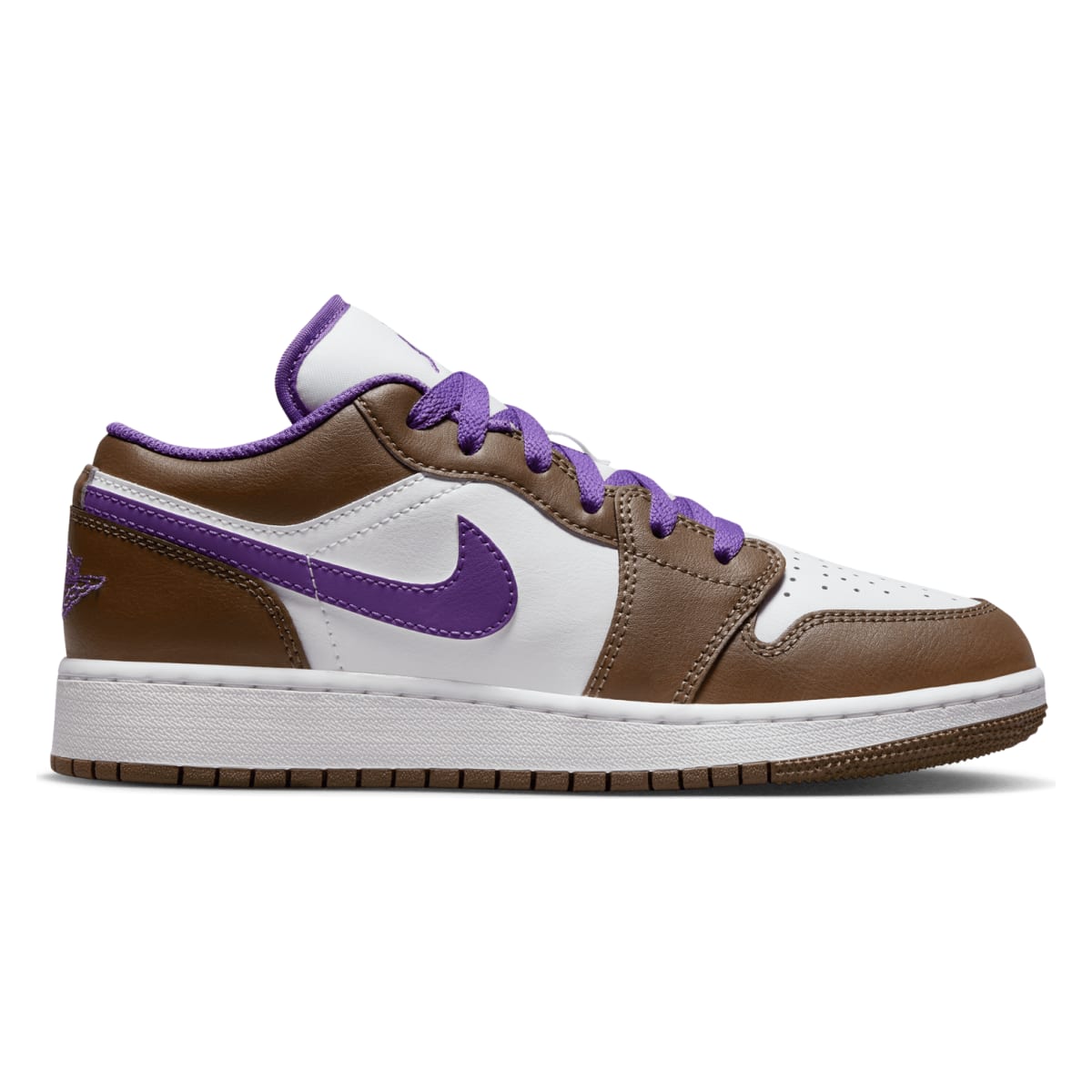 Jordan 1 Low Purple Mocha GS 553560 215 Sneaker Squad