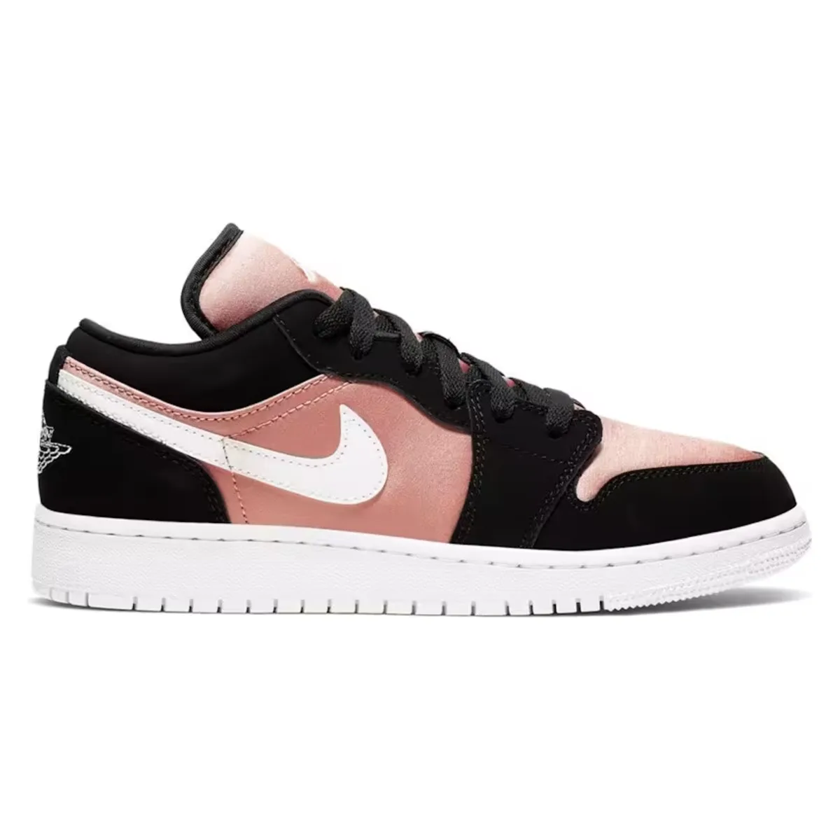 Jordan 1 Low Black White Rose Gold (GS)