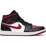 Air Jordan Nike AJ I 1 Mid Bred Toe