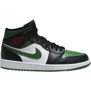 Air Jordan 1 Mid "Pine Green/Red"