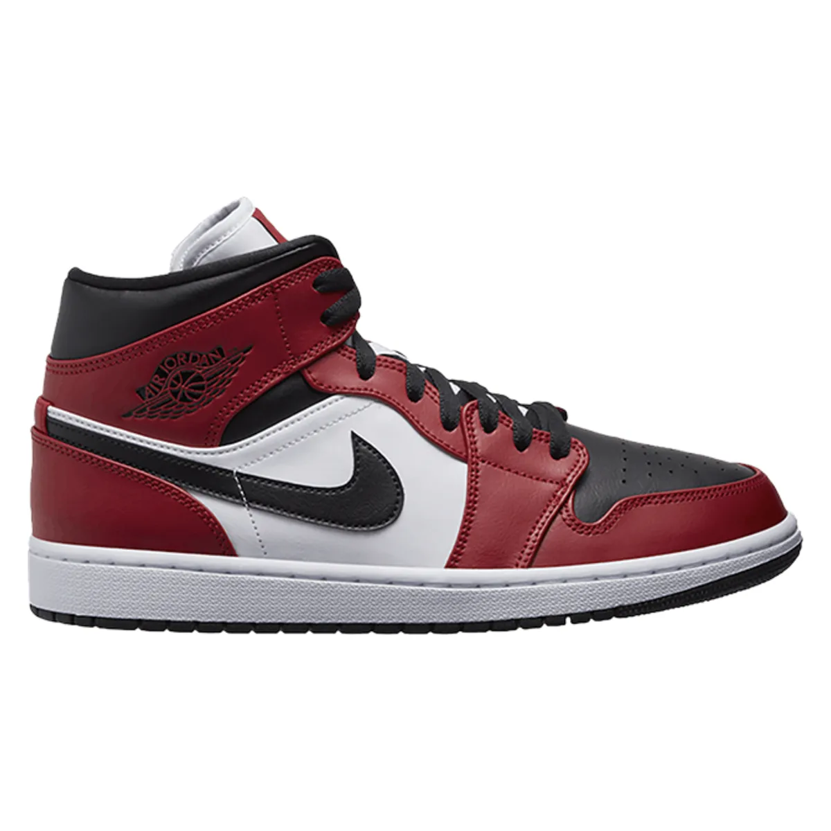 Air Jordan 1 Mid "Chicago Black Toe"
