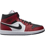 Air Jordan 1 Mid "Chicago Black Toe"
