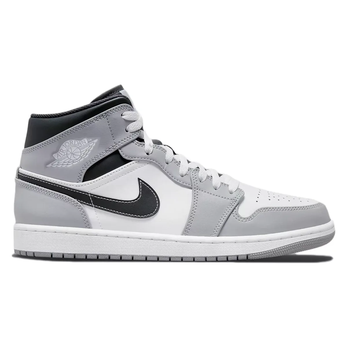 Air Jordan 1 Mid "Light Smoke Grey"