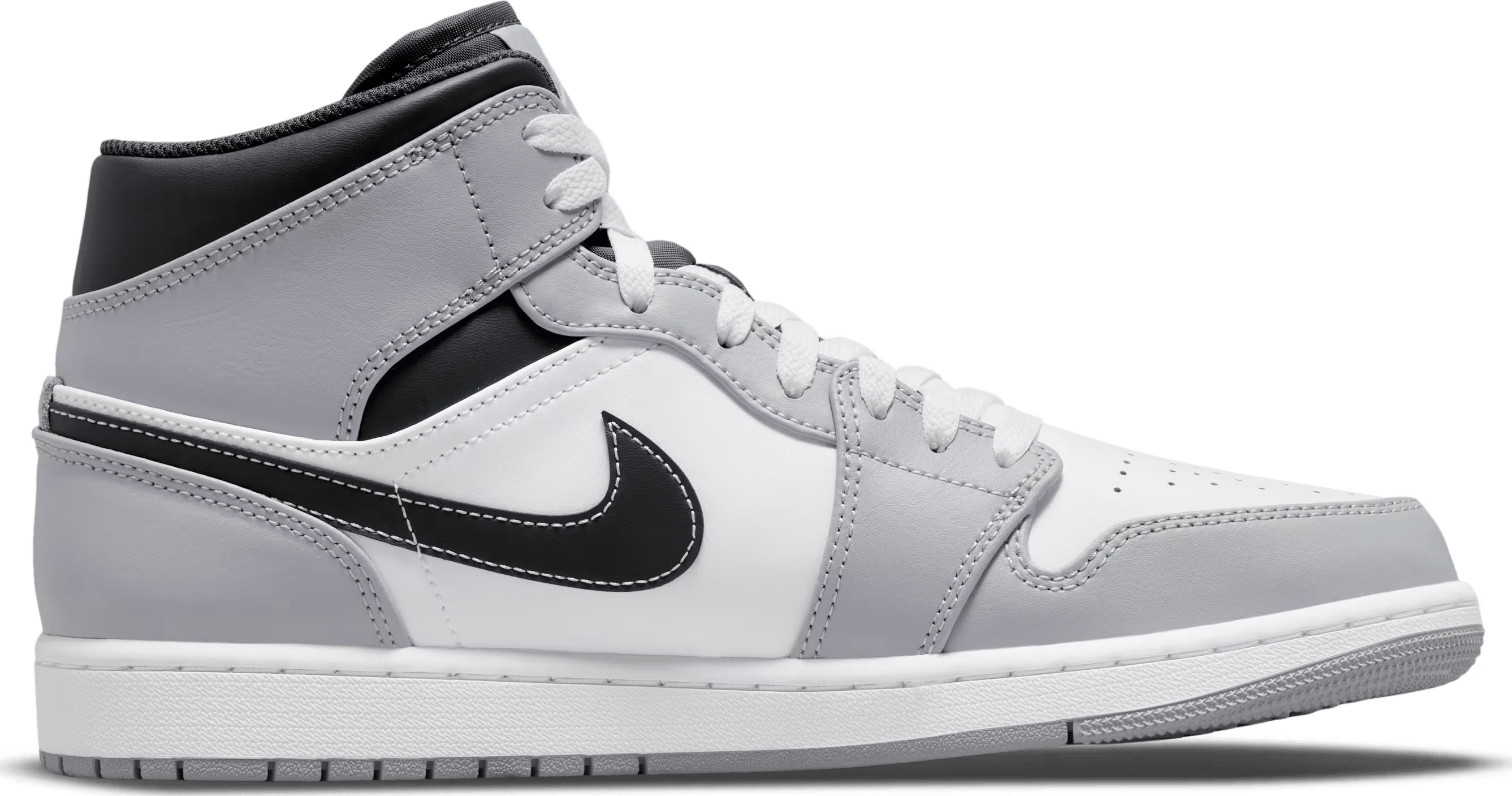 Air Jordan 1 Mid "Light Smoke Grey"