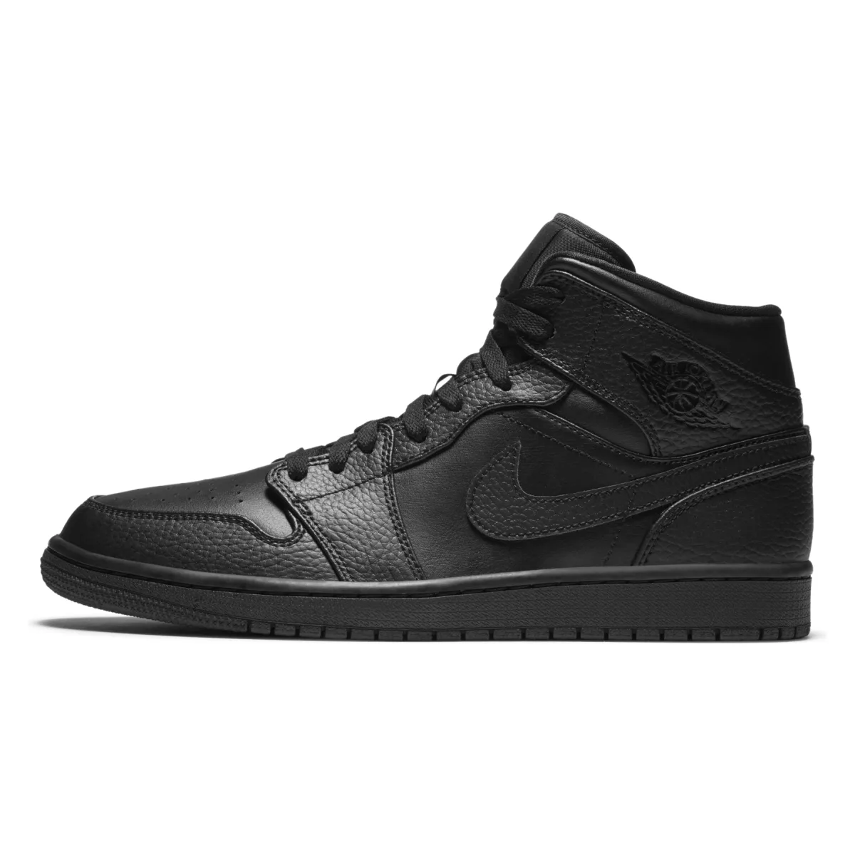 Jordan 1 Mid Triple Black