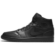 Jordan 1 Mid Triple Black