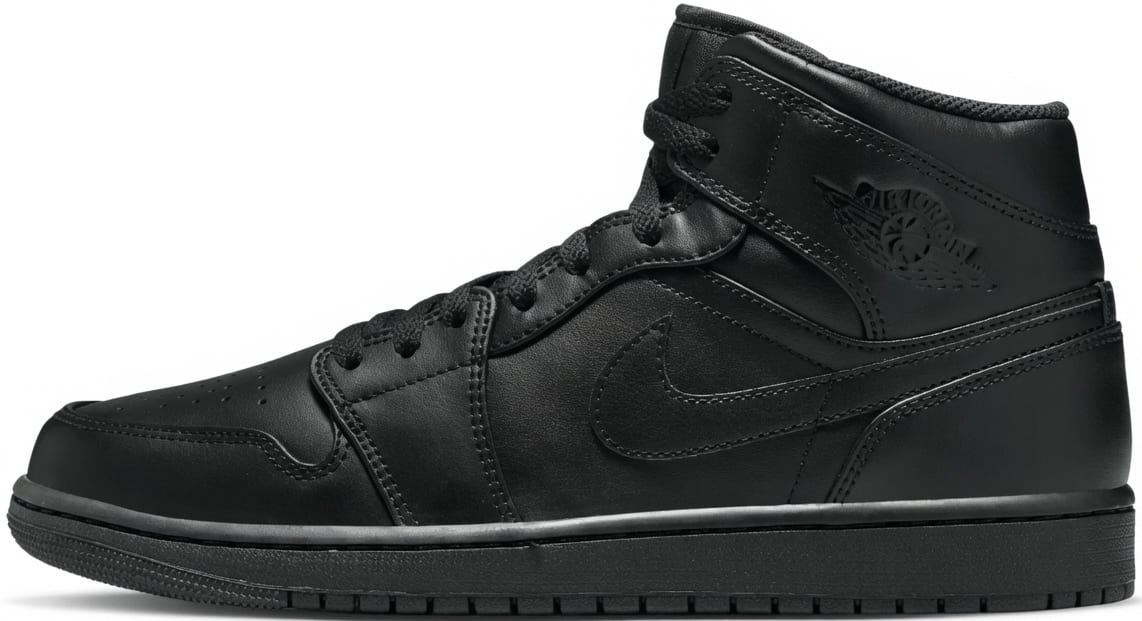Air Jordan 1 Mid "Triple Black"