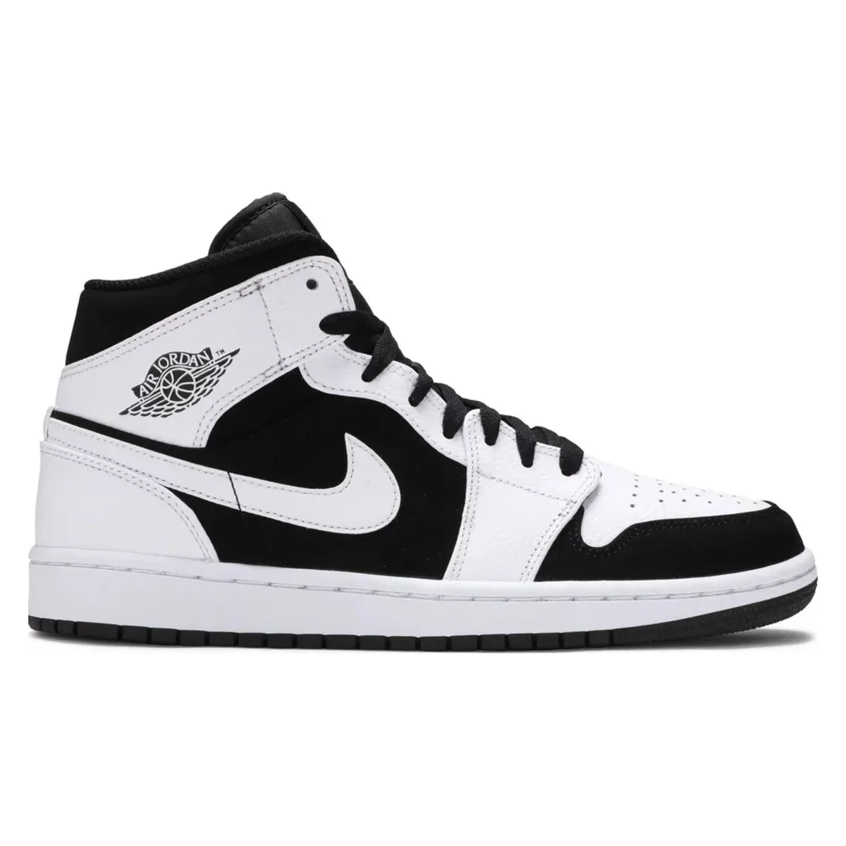Air Jordan 1 Mid White Black