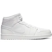 Air Jordan 1 Mid Triple White