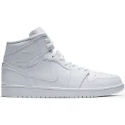 Air Jordan 1 Mid "Triple White"