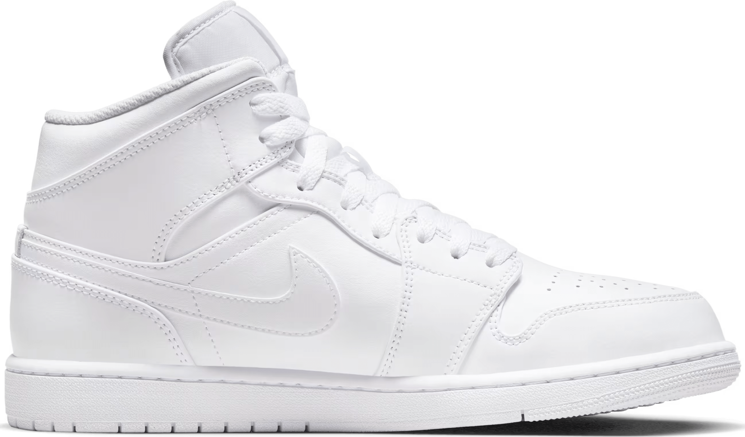 Air Jordan 1 Mid "Triple White"