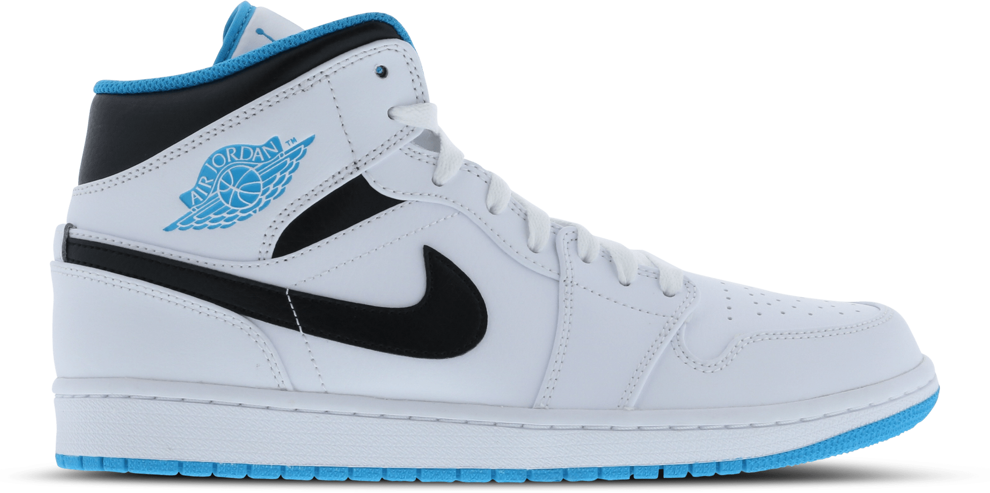 Air Jordan 1 Mid Laser Blue