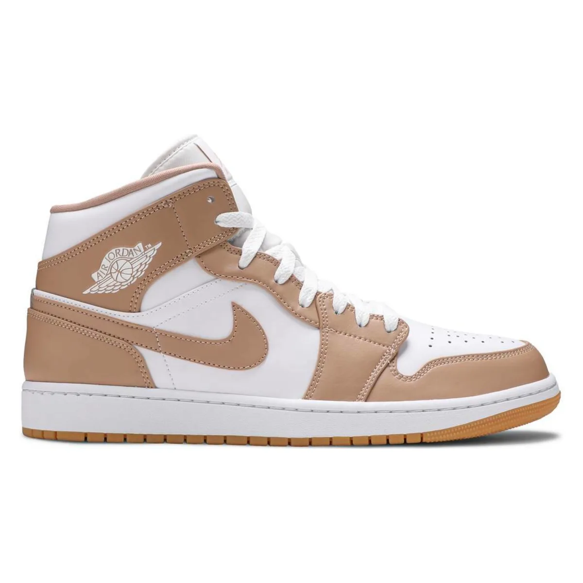 Air Jordan 1 Mid "Gum Yellow"