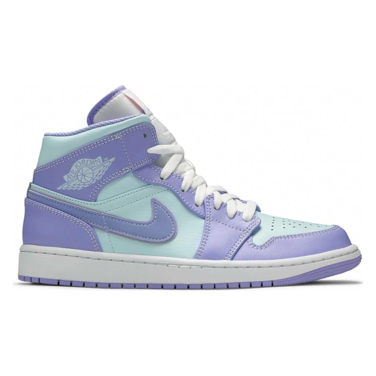 Air Jordan 1 Mid "Purple Aqua"