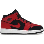Air Jordan 1 Mid Reverse Bred (GS)