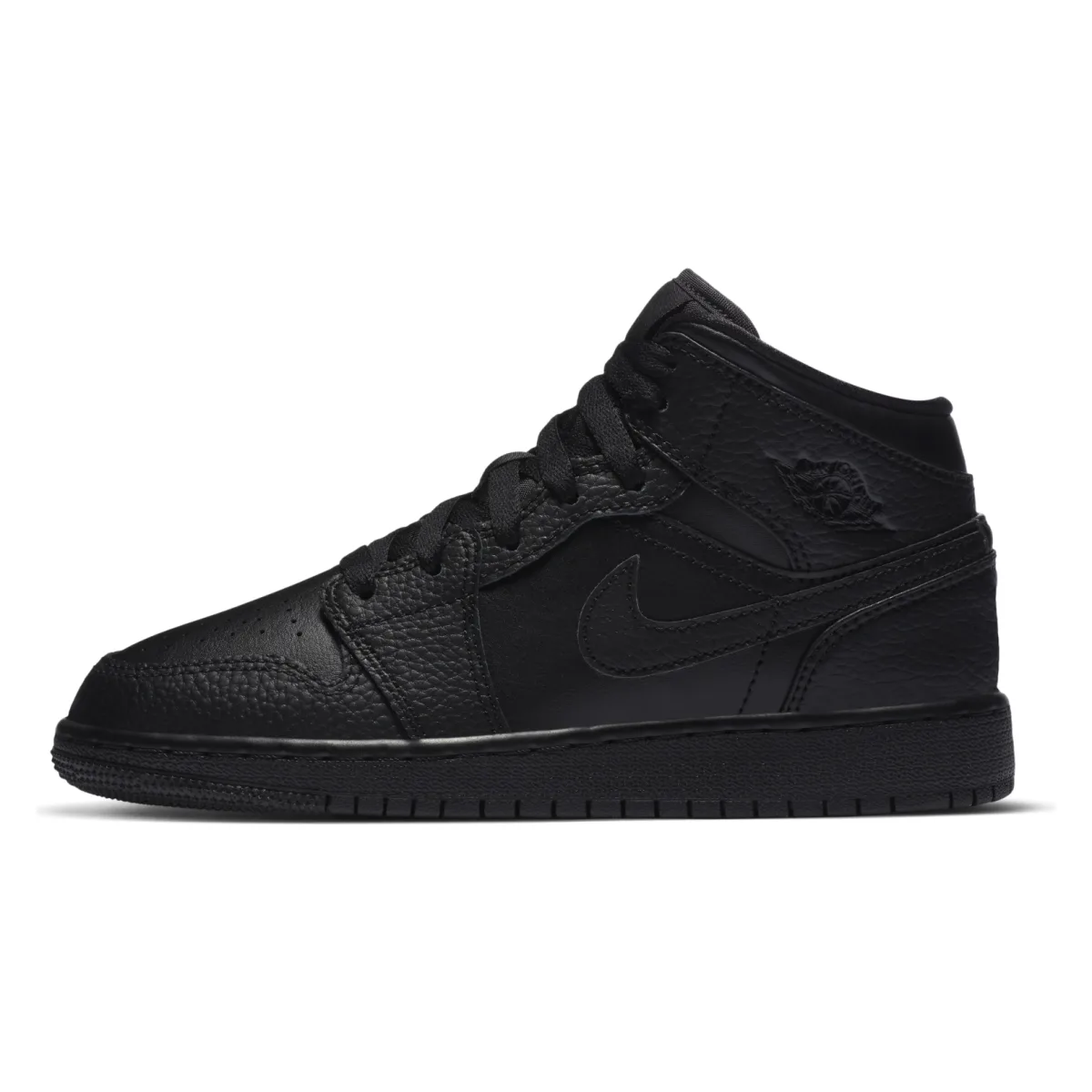 Air Jordan 1 Mid GS "Triple Black"