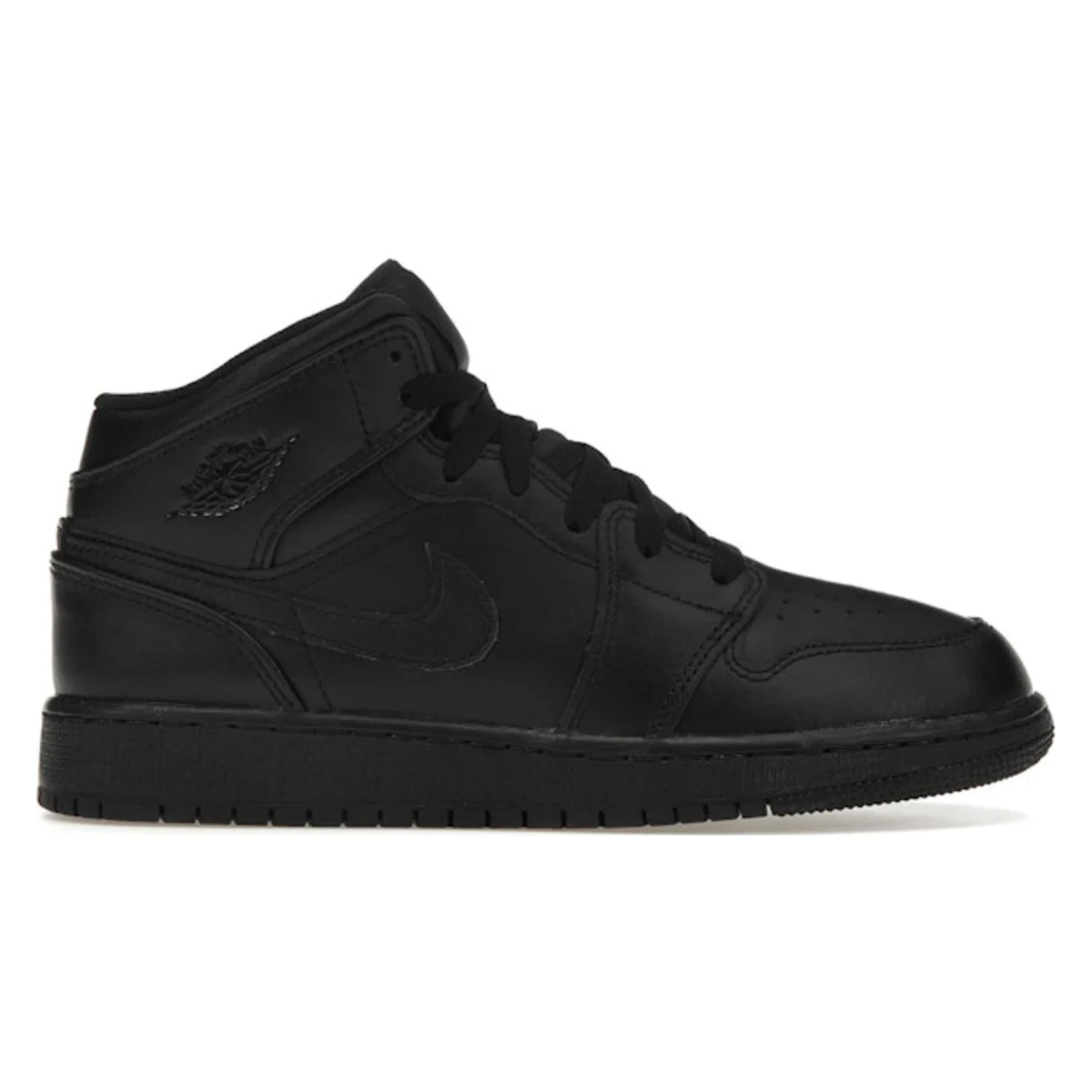 Jordan 1 Mid Triple Black (2022) (GS)