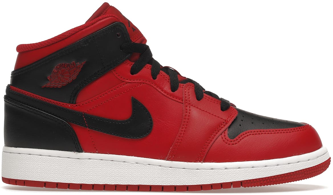 Jordan 1 Mid Reverse Bred (2021) (GS)