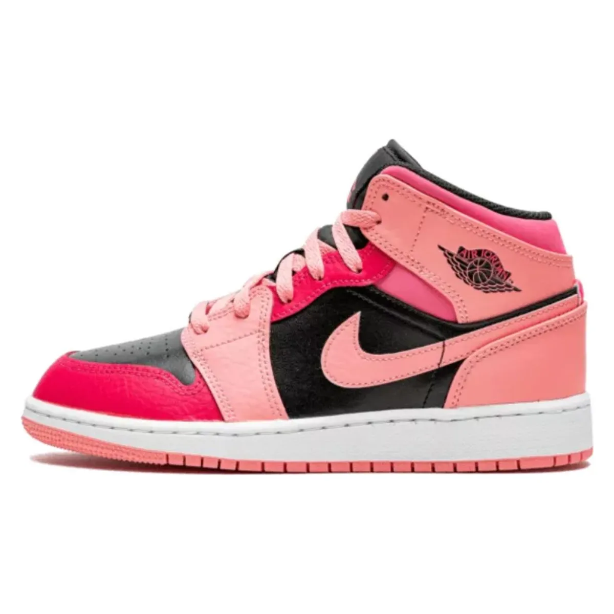 Air Jordan 1 Mid Coral Rush Pink (GS)