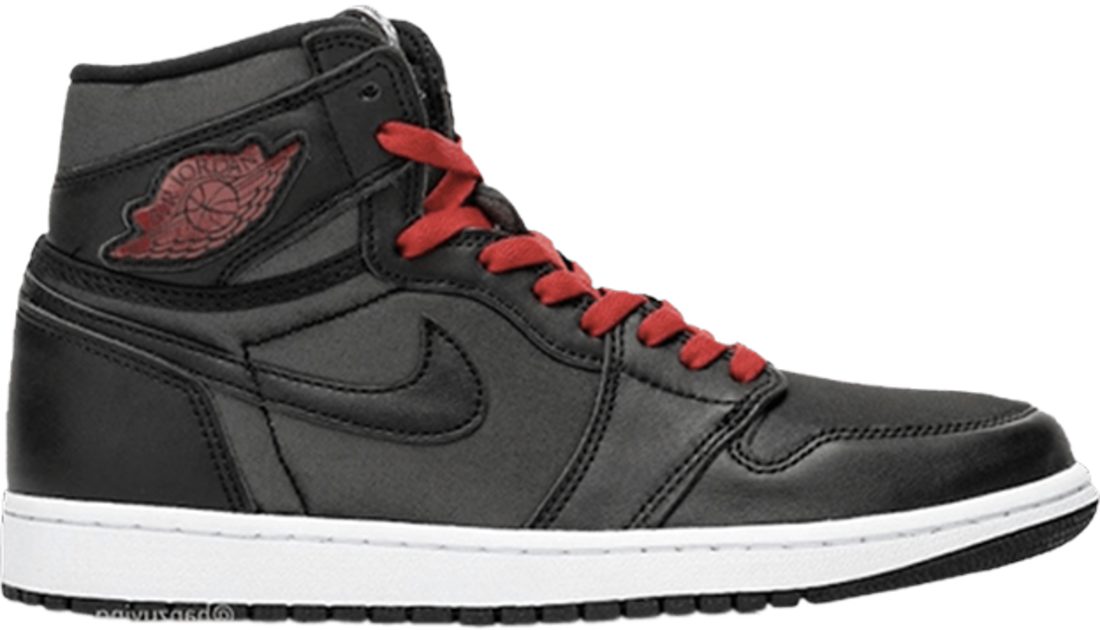 Jordan 1 satin black deals