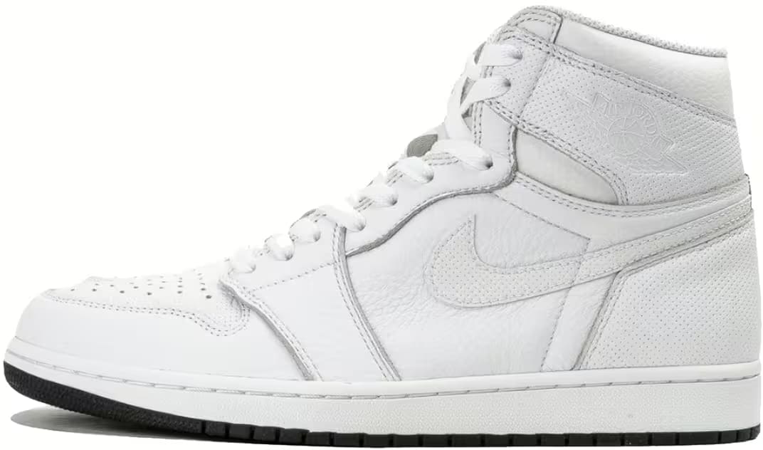 Jordan 1 Retro White Perforated