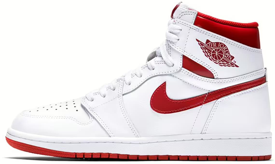 Air Jordan Nike AJ I 1 Retro High OG Metallic Red