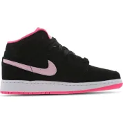 Jordan 1 Mid Black Digital Pink (GS)