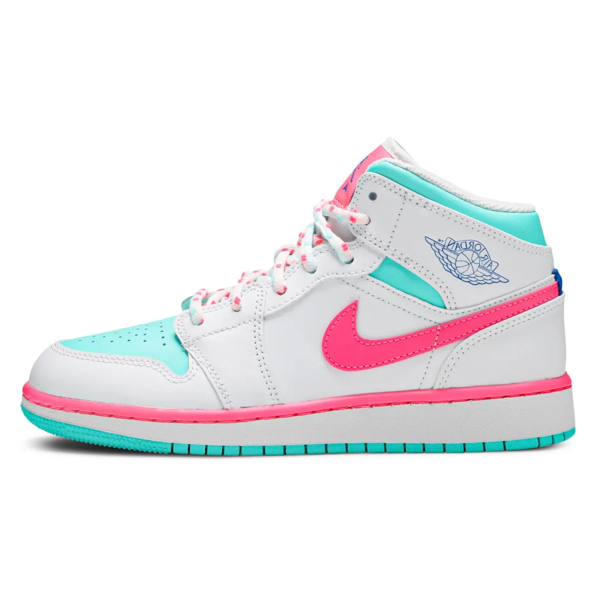 Air Jordan 1 Mid GS "Digital Pink"