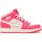 Jordan 1 Mid Hyper Pink White (GS)