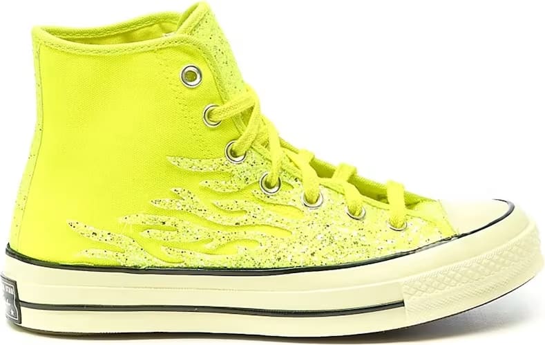 Converse Chuck Taylor All-Star 70 Hi Glitter Shine Lemon