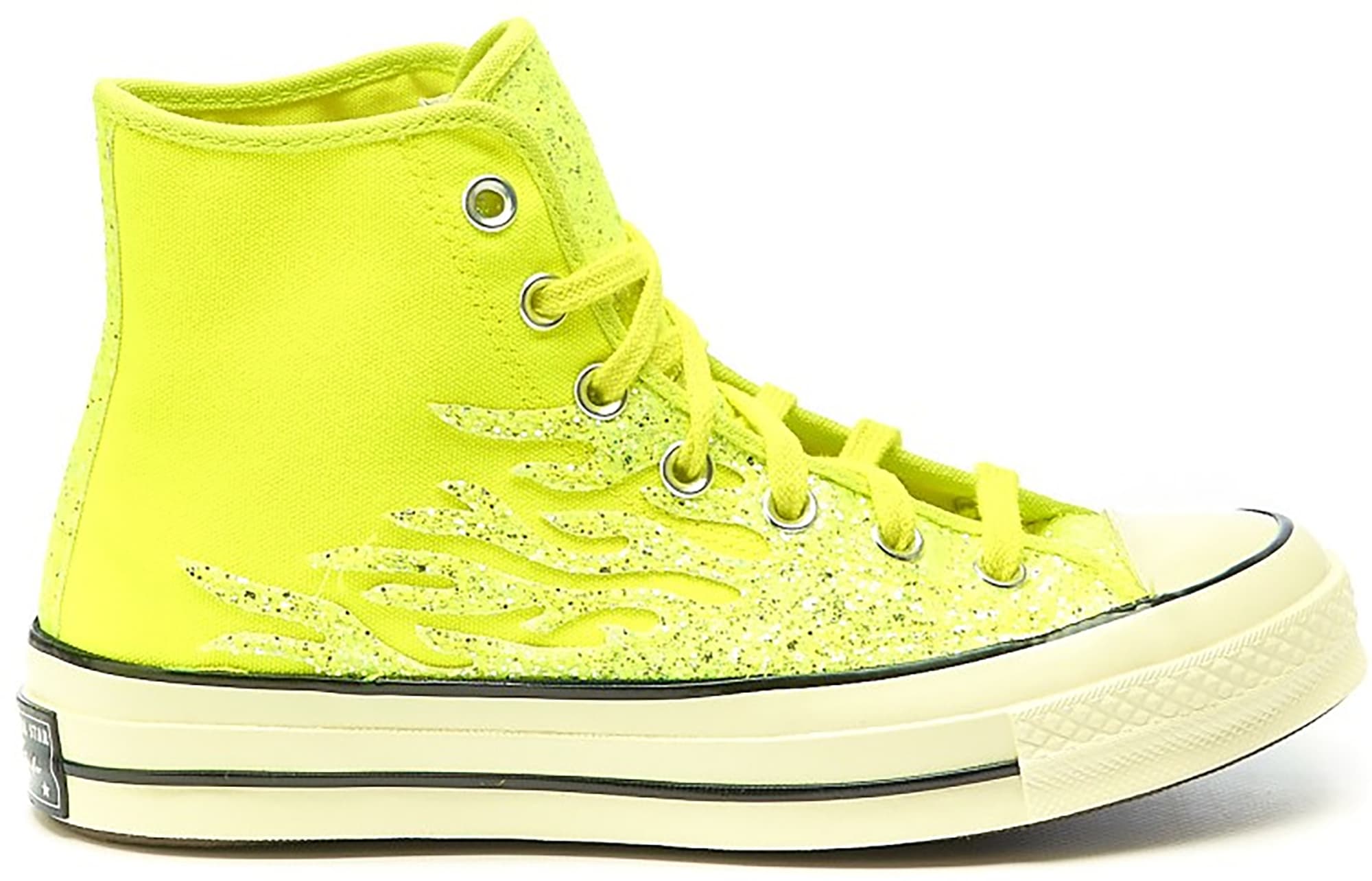 Converse Chuck Taylor All-Star 70 Hi Glitter Shine Lemon