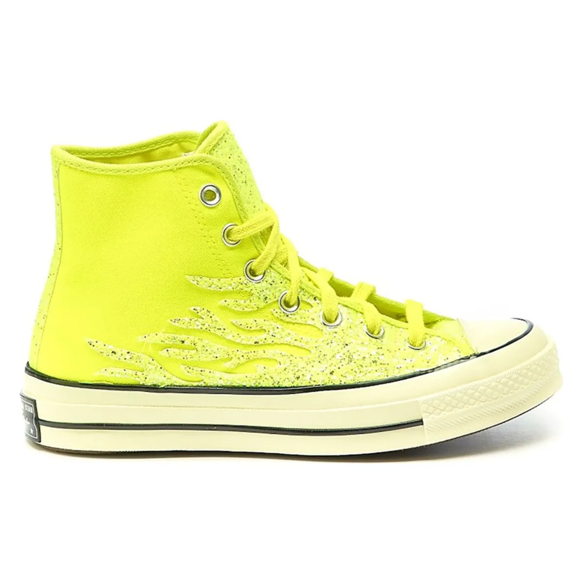 Converse Chuck Taylor All-Star 70 Hi Glitter Shine Lemon