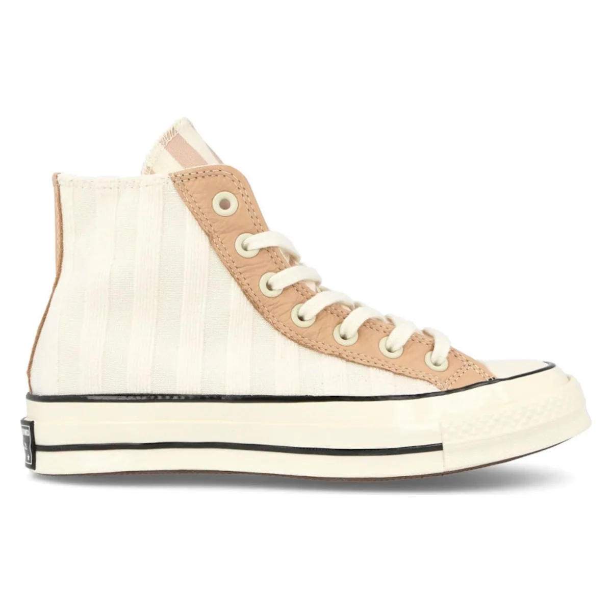 Converse Chuck Taylor All-Star 70 Hi Striped Terry Cloth Egret Pink Clay (W)