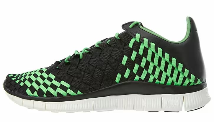 Nike Free Inneva Woven Black/Black/Poison/Green Sail