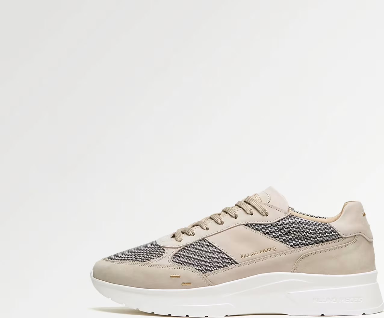 Filling Pieces Jet Runner Mesh Beige