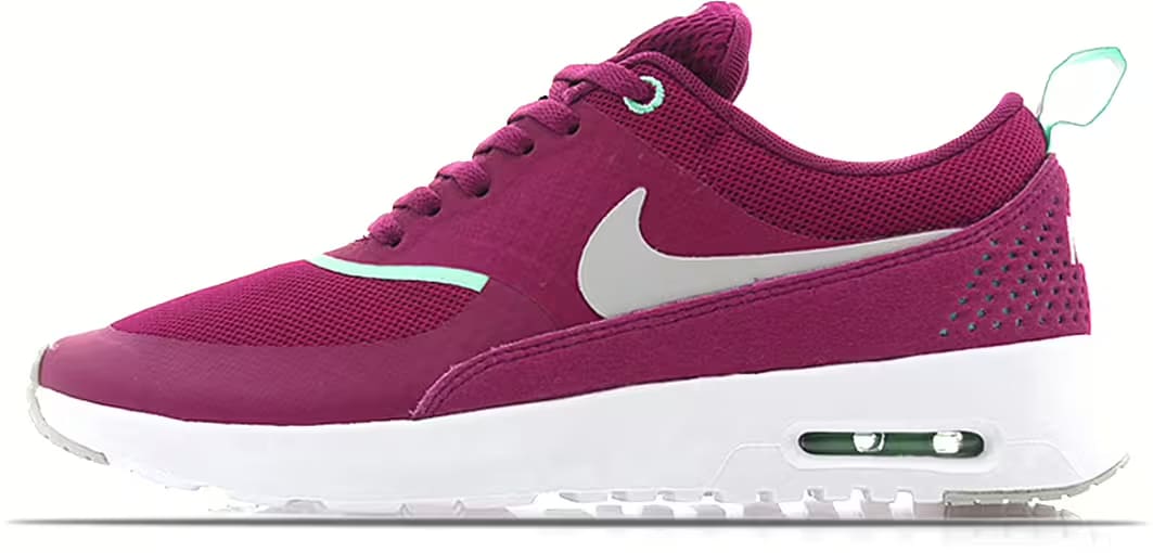 Nike WMNS Air Max Thea Raspberry Red Dusty Grey Green Glow