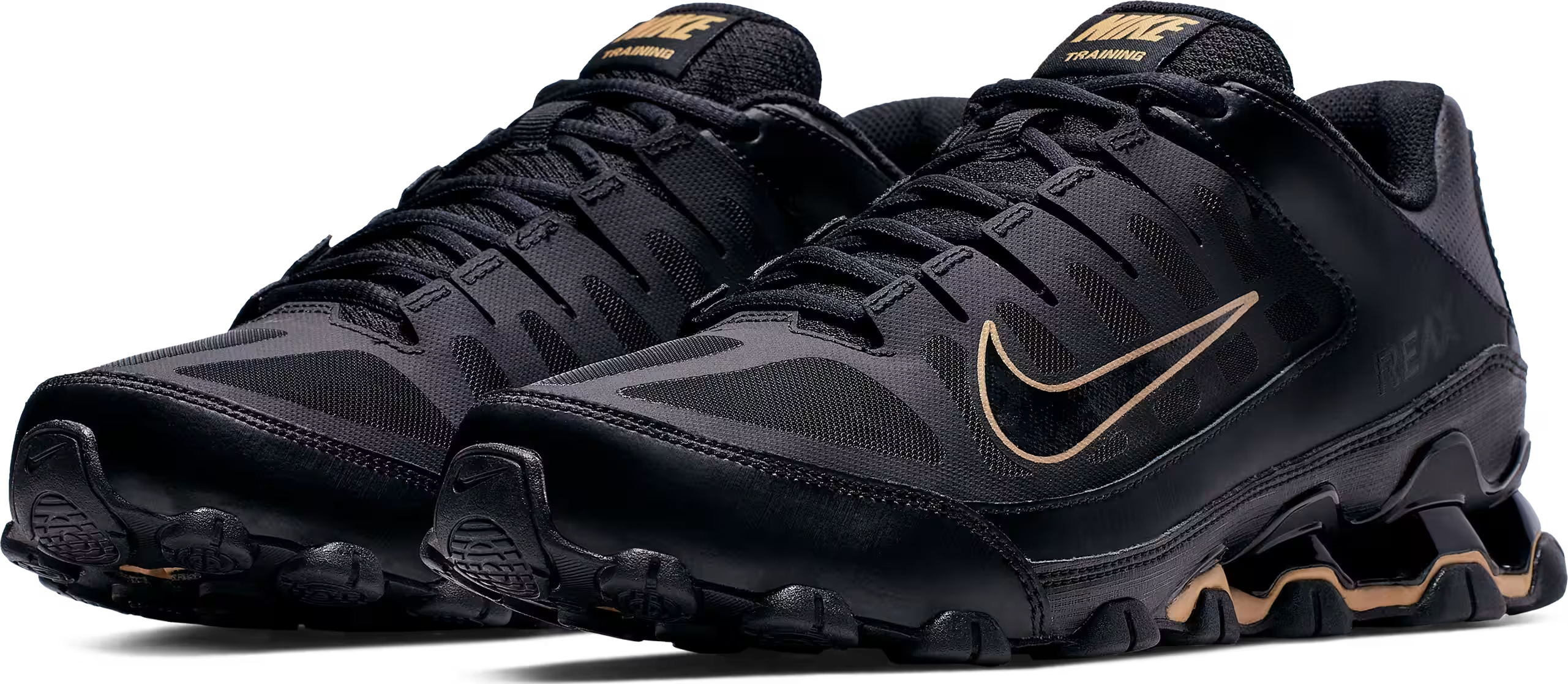 Nike Reax 8 TR "Black Metallic Gold"