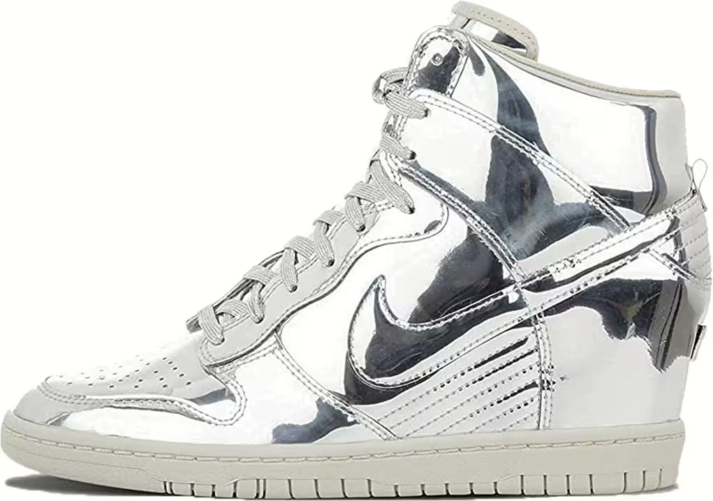 Nike WMNS Dunk Sky Hi Liquid Silver