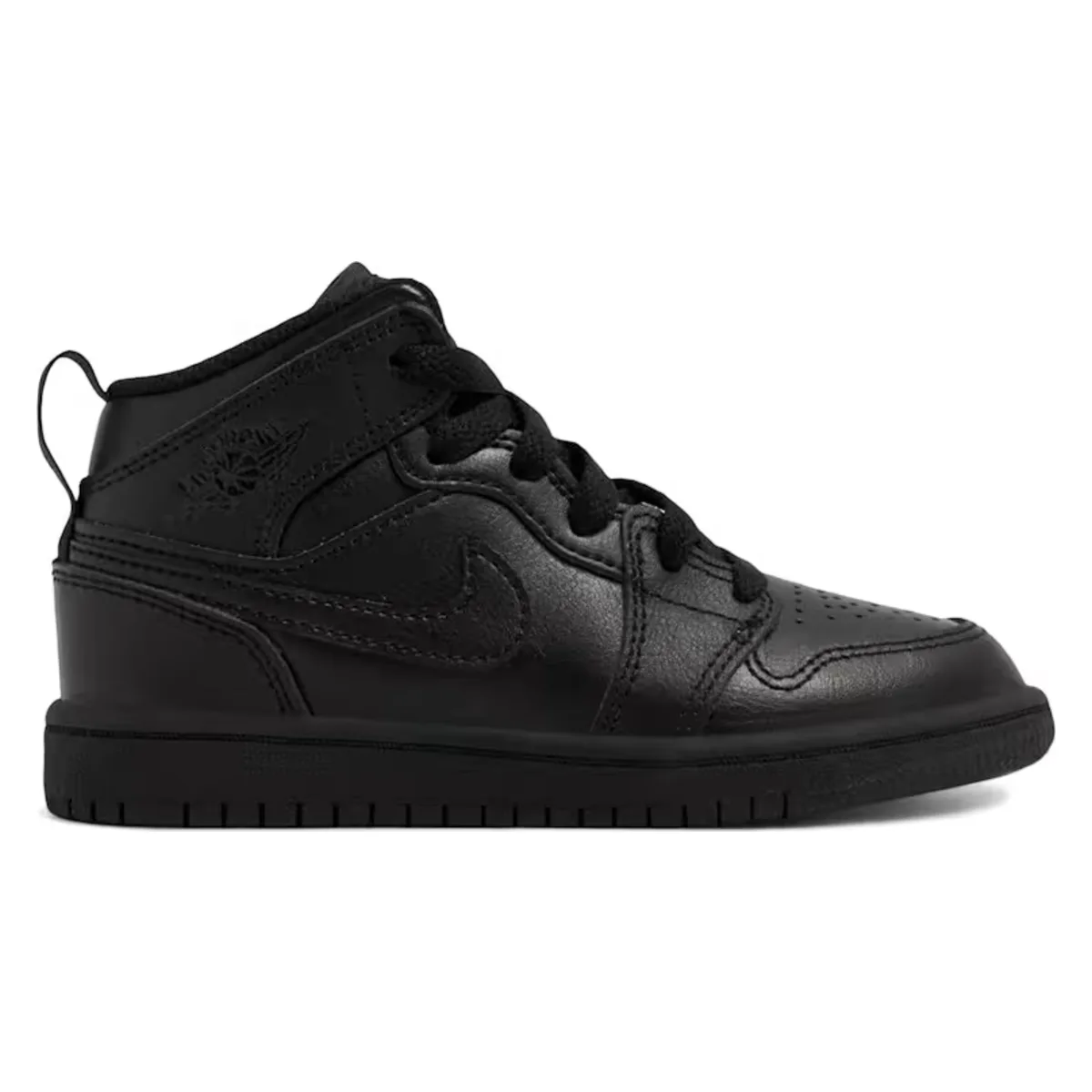 Jordan 1 Mid Triple Black (PS)