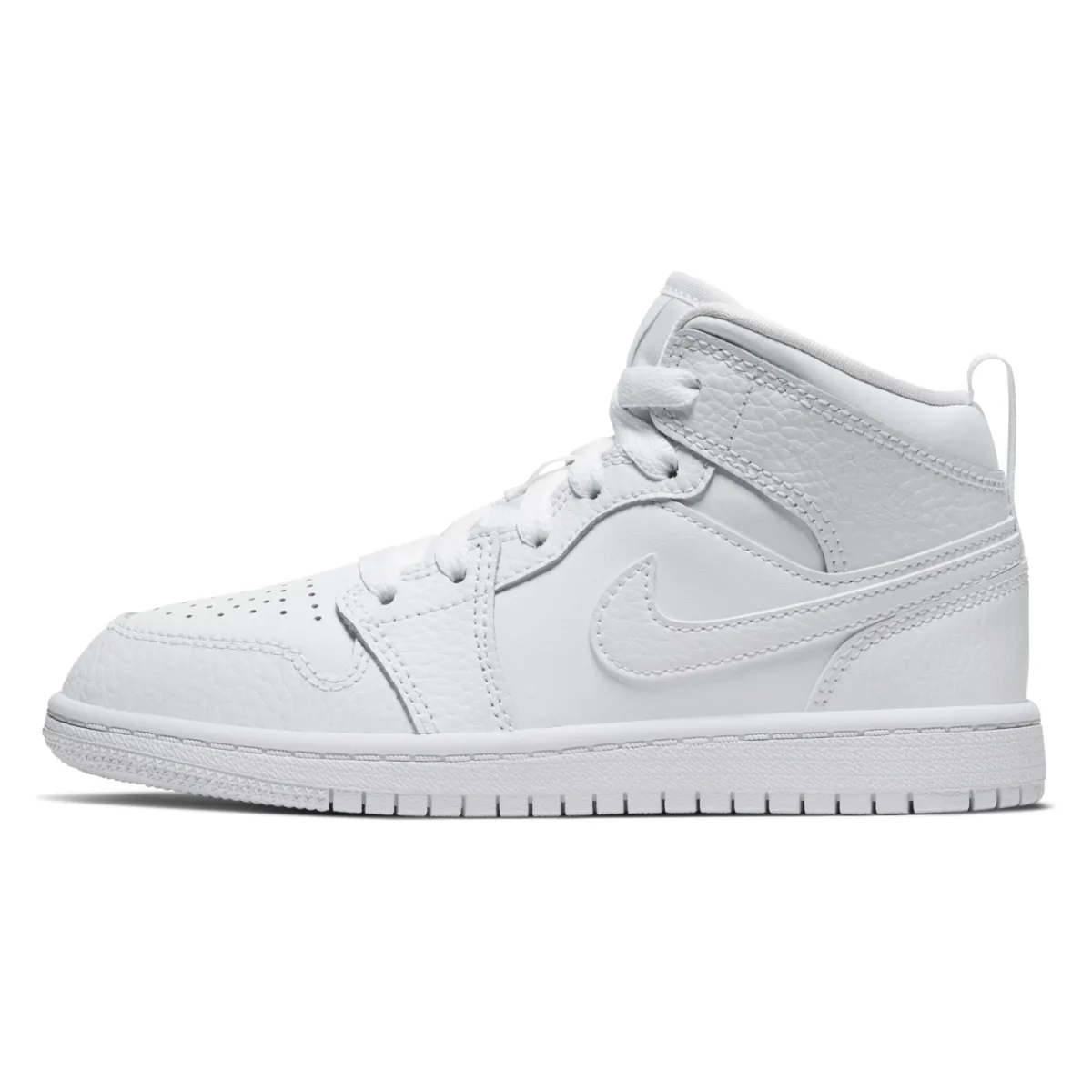 Jordan 1 Mid Triple White (2021) (PS)